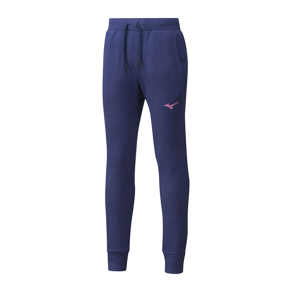 Damske Tepláky Mizuno Heritage Rib Námornícka Modrá Vypredaj XAIF60972